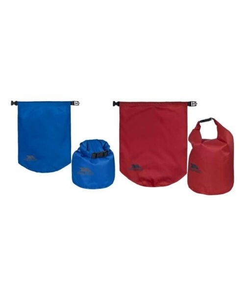 Drybag 10 & 15 Liter Dobbelt Pakke Trespass Tørposer EUPHORIA